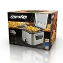 Frytownica MESKO MS 4910 (1,5 l; 0,5 kg; 900W; kolor srebrny)