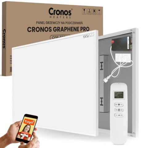 Promiennik podczerwieni Cronos Grafen PRO CGP-580TWP 580W z WiFi i pilotem