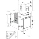 Zamrażarka do zabudowy WHIRLPOOL WBUFZ011