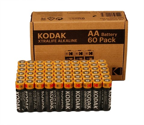 KODAK BATERIE ALKALICZNE XTRALIFE AA LR6 X 60 SZT.