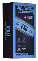 PATRIOT VXD obudowa SSD USB3.2 M.2 NVMe 1.3 do 2TB Aluminium RGB