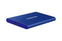 Dysk zewnętrzny SSD Samsung T7 (1TB; USB 3.2; niebieski; MU-PC1T0H/WW)