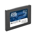 SSD PATRIOT P220 512GB SATA3 2,5"