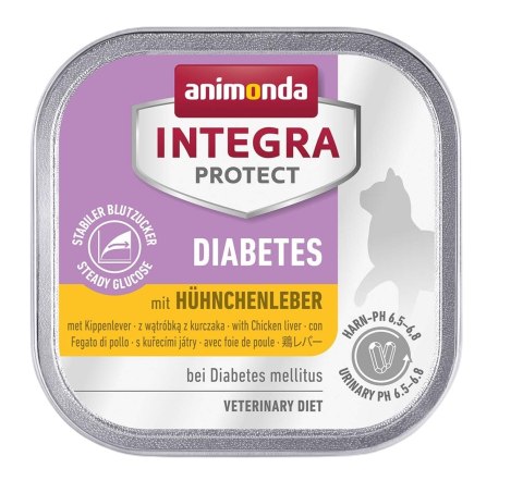 ANIMONDA Integra Protect Diabetes wątróbka drobiowa - mokra karma dla kota - 100 g