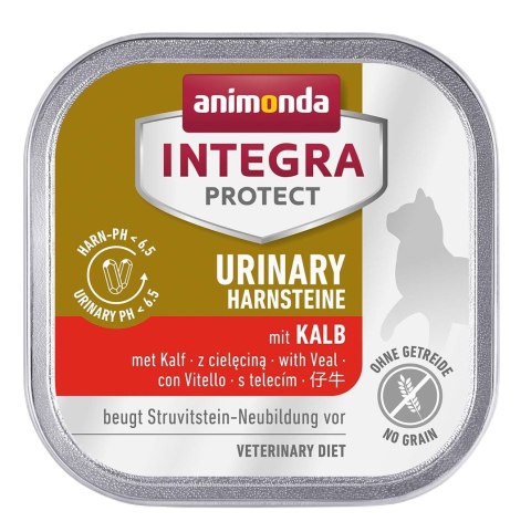 ANIMONDA Integra Protect Urinary Struvit cielęcina - mokra karma dla kota - 100 g