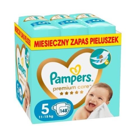 Pampers Pieluchy Premium Monthly Box S5 148