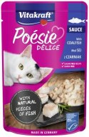 VITAKRAFT Poesie Delice w sosie multipack sauce rybny - mokra karma dla kota - 6+1 x 85g