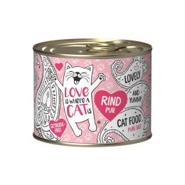 Love is where a cat is® z czystą wołowiną 200g