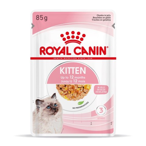 Royal Canin FHN Kitten Instinctive w galaretce - mokra karma dla kociąt - 12x85g