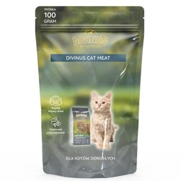 DIVINUS Cat Meat - sucha karma dla kota - 100 g