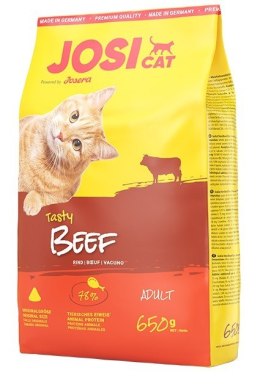 JOSERA JosiCat Tasty Beef - sucha karma dla kota - 650 g