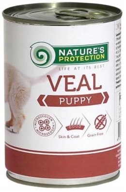 Nature's Protection Puppy Veal 400g dog food