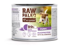 Raw Paleo Duck&Boar Puppy Can 200g