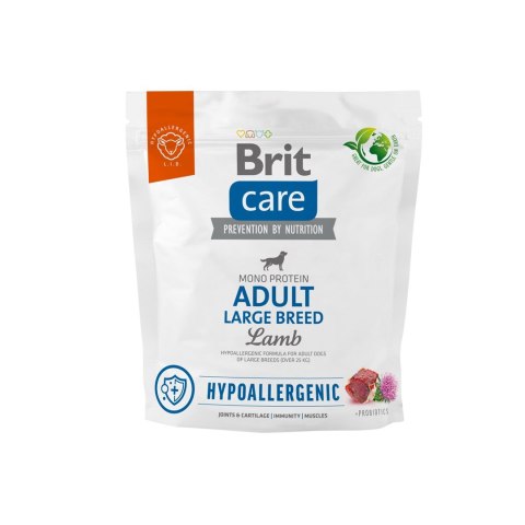 BRIT Care Hypoallergenic Adult Large Breed Lamb - sucha karma dla psa - 1 kg