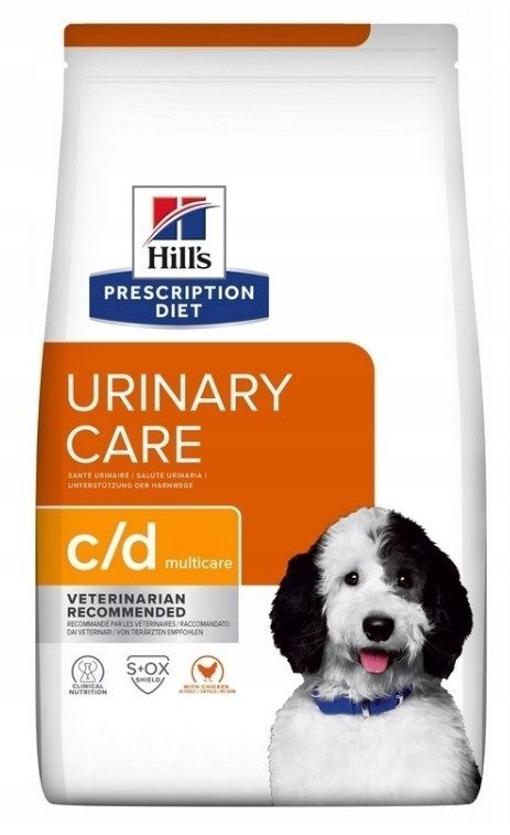 HILL'S Prescription Diet Urinary Care c/d Multicare Canine - sucha karma dla psa - 4 kg (WYPRZEDAŻ)