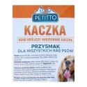 PETITTO Ucho królicze nadziewane kaczką 500G