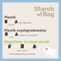 STARCHBAG BIOworki 1 rolka x 15 szt. kol. Liliowy