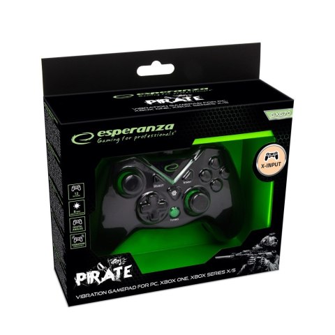 ESPERANZA GAMEPAD PC/XBOX ONE/XBOX SERIES X/S USB PIRATE EGG114K