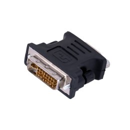 Adapter Lanberg AD-0012-BK (DVI-I (Dual link) M - D-Sub (VGA) F; kolor czarny)