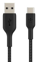 BELKIN CABLE USB C-A OPLOT 3M, CZARNY