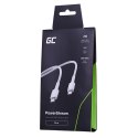 GREEN CELL KABEL KABGC31W GC POWERSTREAM USB-C - USB-C 30CM, POWER DELIVERY 60W, ULTRA CHARGE, QC 3.0, BIAŁY