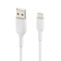 Kabel Belkin BoostCharge USB-C to USB-A Cable 15W 3m White