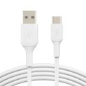 Kabel Belkin BoostCharge USB-C to USB-A Cable 15W 3m White