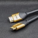 QOLTEC KABEL HDMI V2.1 ULTRA HIGH SPEED 8K | 60HZ | 26AWG | GOLD | 5M