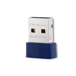 QOLTEC ADAPTER WI-FI BEZPRZEWODOWY STANDARD N | BT 4.0 USB