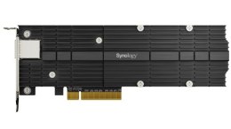 Synology E10M20-T1 combo adapter, 2x10GbE RJ45, 2 slots M.2 (2280/22110) for SSD, PCIe 3.0 x8