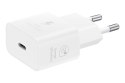 Ładowarka Samsung Power Adapter 25W USB-C Fast Charge (bez kabla) White