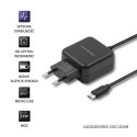 QOLTEC ŁADOWARKA SIECIOWA MICRO USB, 5V, 2.4A, 12W, CZARNA