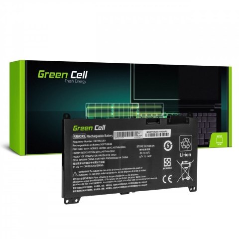 GREEN CELL BATERIA HP183 RR03XL DO HP PROBOOK 430 G4 G5 440 G4 G5 450 G4 G5 455 G4 G5 470 G4 G5 3400MAH 11.4V