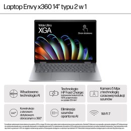 HP ENVY x360 14-fa0400nw Ryzen 5 8640HS 14,0