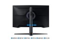 MONITOR SAMSUNG LED 27" LC27G75TQSRXEN (WYPRZEDAŻ)