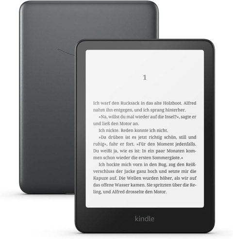 Ebook New Kindle Paperwhite (12th Generation) - 2024 release 7" glare-free 32GB Wi-Fi Wireless charging (Without Lockscreen Ads)