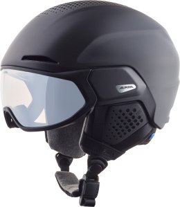 Kask narciarski ALPINA ALTO V black matt 55-59 (WYPRZEDAŻ)