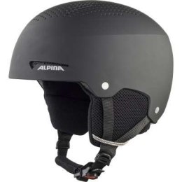 Kask narciarski ALPINA ZUPO BLACK MATT 54-58 (WYPRZEDAŻ)