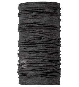 BUFF Chusta wielofunkcyjna MERINO LIGHTWEIGHT dla dorosłych SOLID GREY