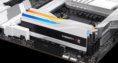 G.SKILL TRIDENT Z5 RGB DDR5 2X16GB 6400MHZ CL32 XMP3 WHITE F5-6400J3239G16GX2-TZ5RW