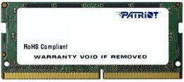 Pamięć Patriot Memory Signature PSD48G240081S (DDR4 SO-DIMM; 1 x 8 GB; 2400 MHz; CL17)