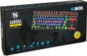 KLAWIATURA I-BOX AURORA K-2R RGB, MECHANICZNA, BLUE SWITCH, GAMING (WYPRZEDAŻ)