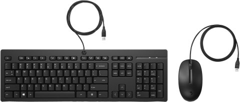 Klawiatura HP 225 Wired Mouse and Keyboard Combo-EURO