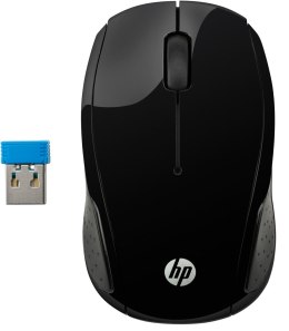 Mysz HP Wireless Mouse 200 Black bezprzewodowa czarna X6W31AA