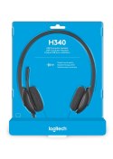 Słuchawki Logitech H340 981-000475 (kolor czarny) (WYPRZEDAŻ)