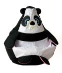 Pufa worek sako PANDA czarny-biały XL 130x90