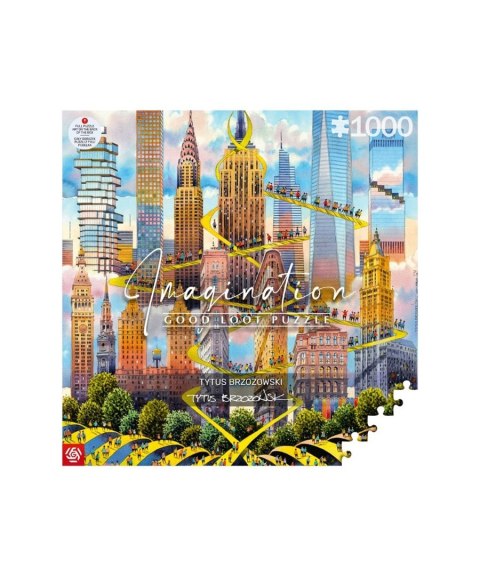 Puzzle Good Loot 1000 Imagination Tytus Brzozowski New York