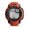 Zegarek sportowy Garmin Instinct 2X SOLAR Czerwony