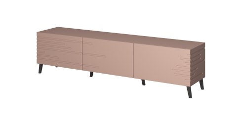 Szafka RTV NOVA 186x40x48 róż mat