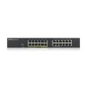 Switch Zyxel GS1900-24EP 24p PoE (PoE+: 12;) 130W Managed Gigabit